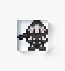 Pixel Ryu Hayabusa Acrylic Block
