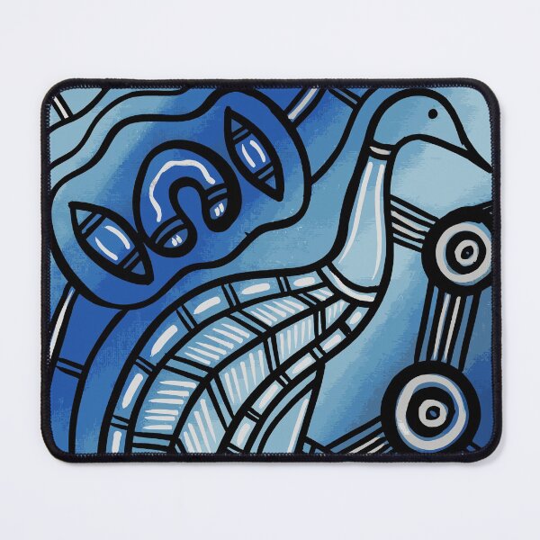 Item preview, Authentic Aboriginal Art - Emu designed and sold by HogarthArts.