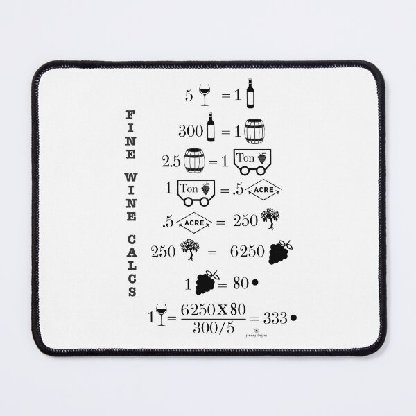 Item preview, Fine Wine Calcs designed and sold by janraydesigns.