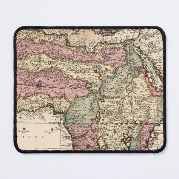 Item preview, Old Map of Africa in 1740 designed and sold by ganje.