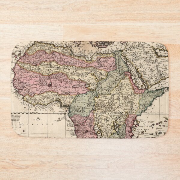 Item preview, Old Map of Africa in 1740 designed and sold by ganje.