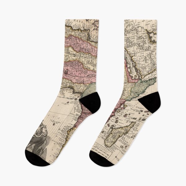 Item preview, Old Map of Africa in 1740 designed and sold by ganje.