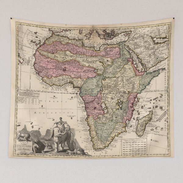 Item preview, Old Map of Africa in 1740 designed and sold by ganje.