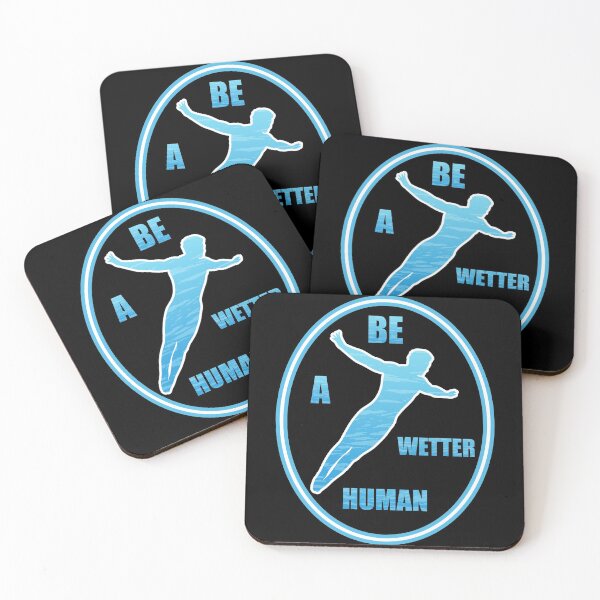 Item preview, Be A Wetter Human designed and sold by artfulnotebook.