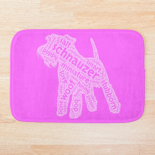 Item preview, Schnauzer - Pretty Pink  designed and sold by Jo  Young.