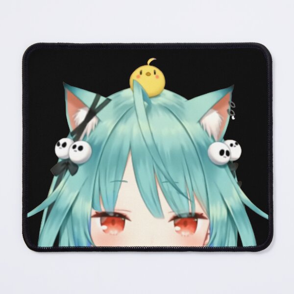 Item preview, Rushia Nekomancer Peeker (Chick) - Hololive designed and sold by OshiOki.