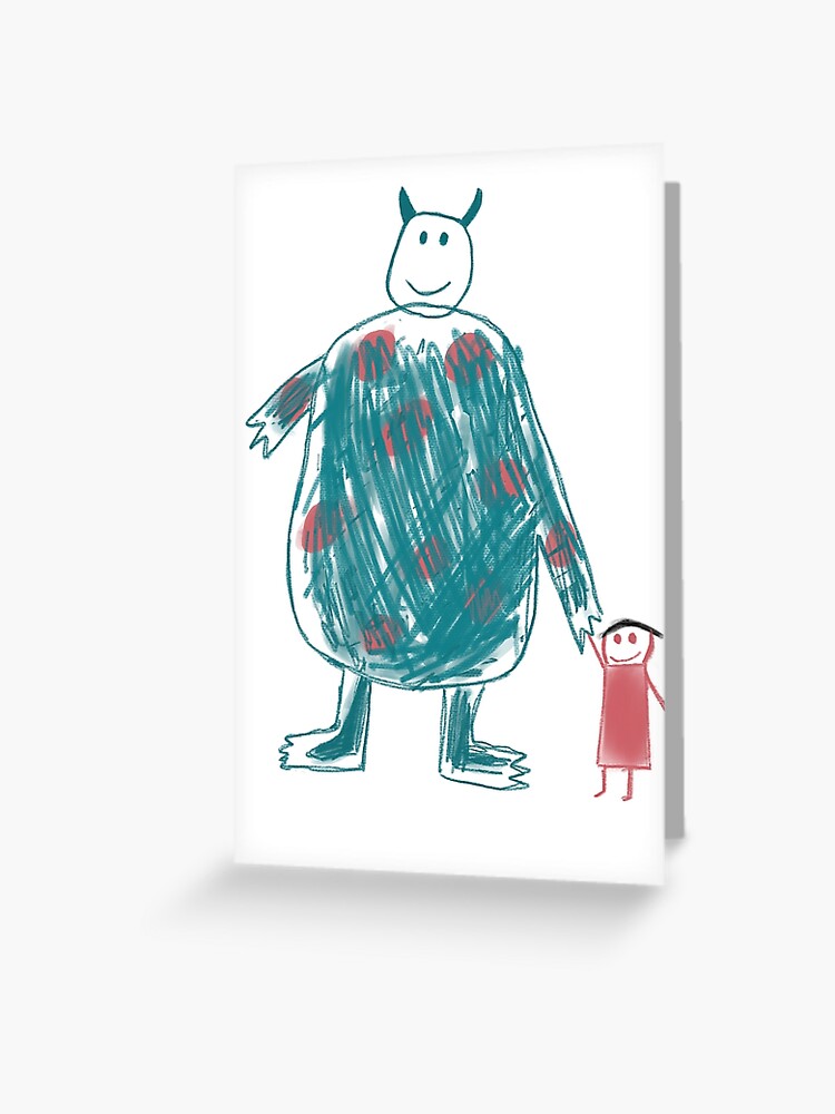 Tarjetas de felicitación «Dibujo de Boo» de kdog1225 | Redbubble