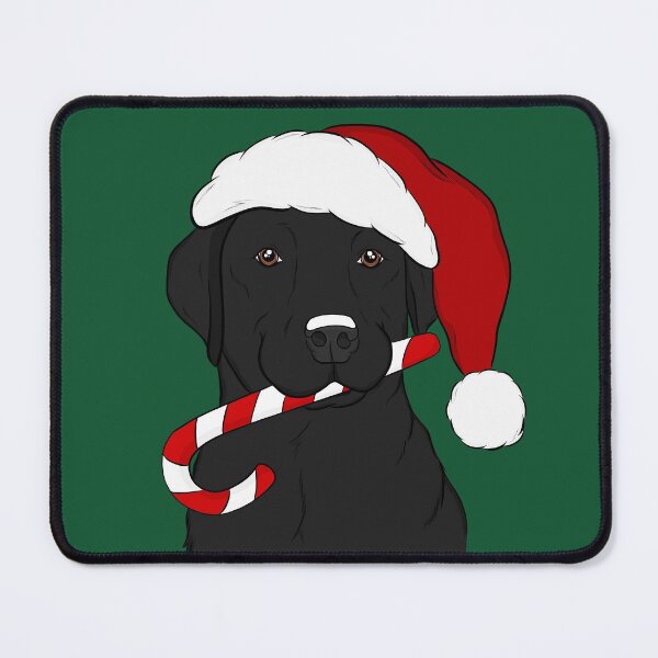 Item preview, Black Lab - Candy Cane  designed and sold by rmcbuckeye.