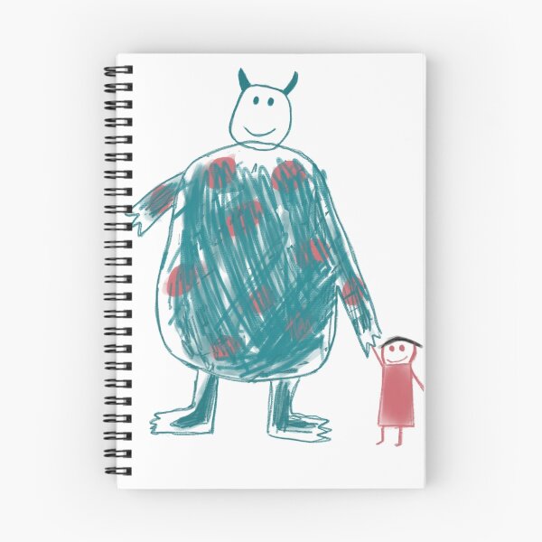Item preview, Boo's Drawing designed and sold by Kayla and Ella Mulley.