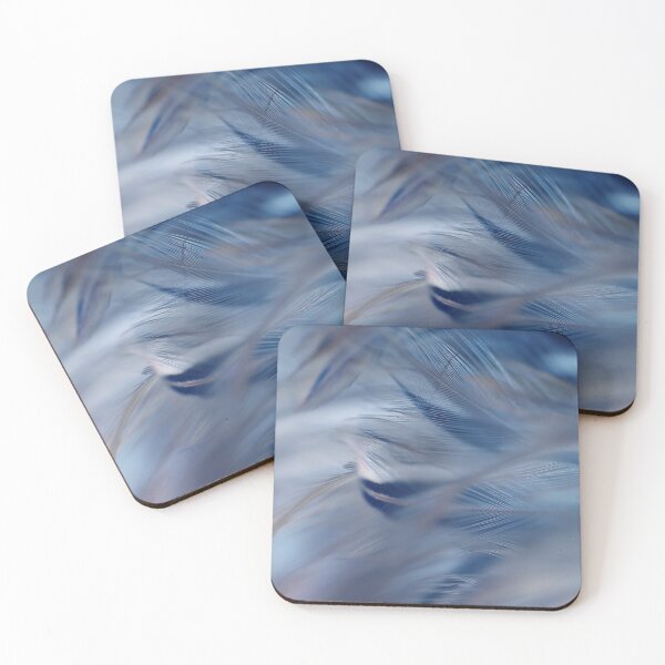 Item preview, Blur blue feather texture designed and sold by idalxal.