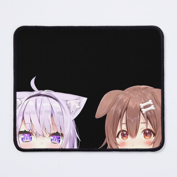 Item preview, Okayu and Korone peeker - Hololive designed and sold by OshiOki.