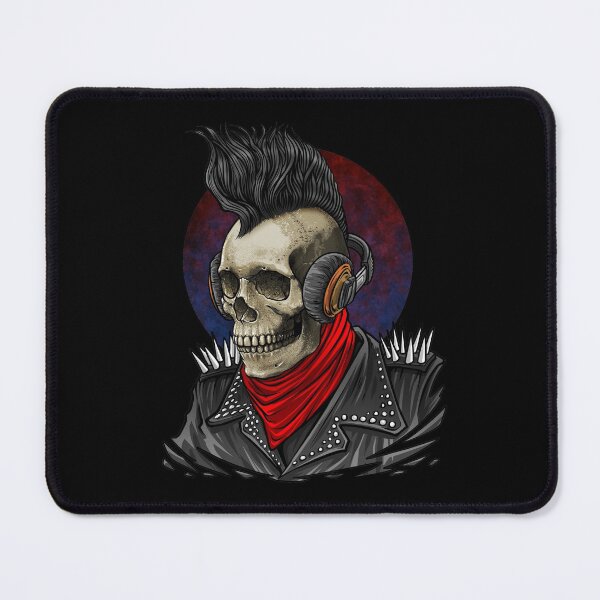 Item preview, Punk Rocker Skull designed and sold by Meliafroggy.