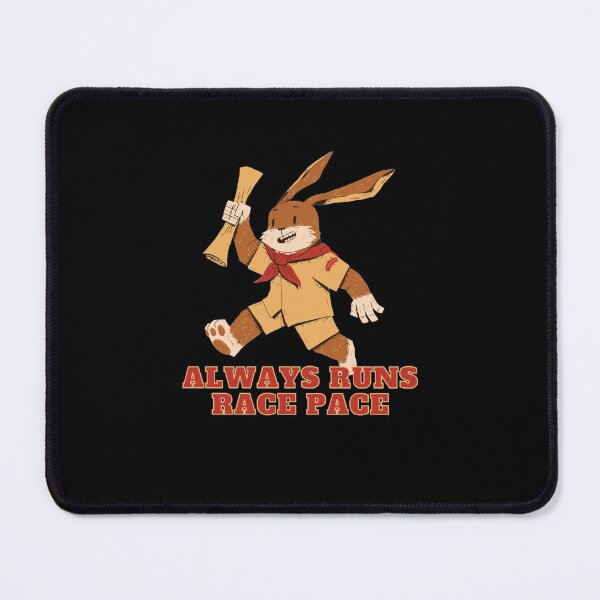 Item preview, Always runs race pace- cute outdoors  designed and sold by MotherOfBears.