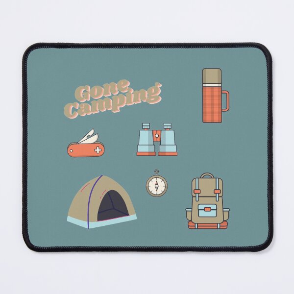 Item preview, Gone camping - sticker pack designed and sold by MotherOfBears.