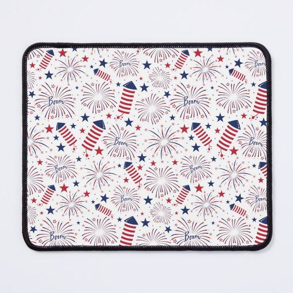 Item preview, Fourth 4th of July Independence Day Fireworks Pattern designed and sold by Gsallicat.