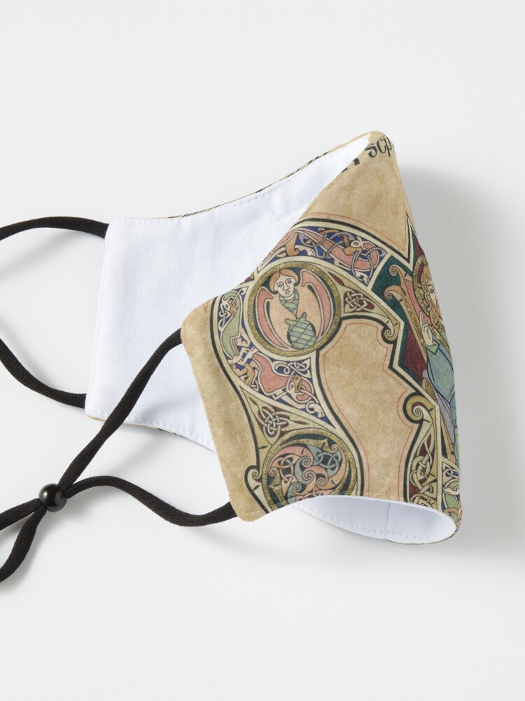 Alternate view of Chi Rho with Christ in Majesty Mask