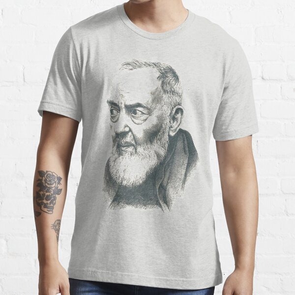 "Padre Pio" Tshirt for Sale by oleholeh Redbubble cute stuff t