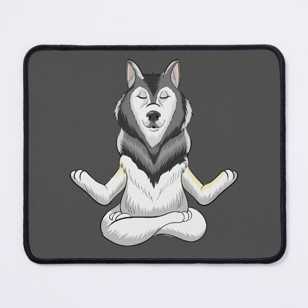 Item preview, Husky Dog Meditation designed and sold by Meliafroggy.
