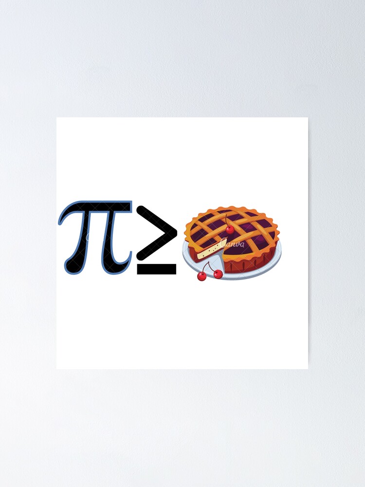 "Math joke food joke" Poster for Sale by ClassyAvenue95 Redbubble