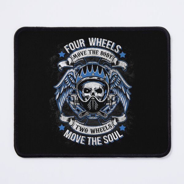 Item preview, Two Wheels Move the Soul Motorcycle Biker Rider designed and sold by Meliafroggy.