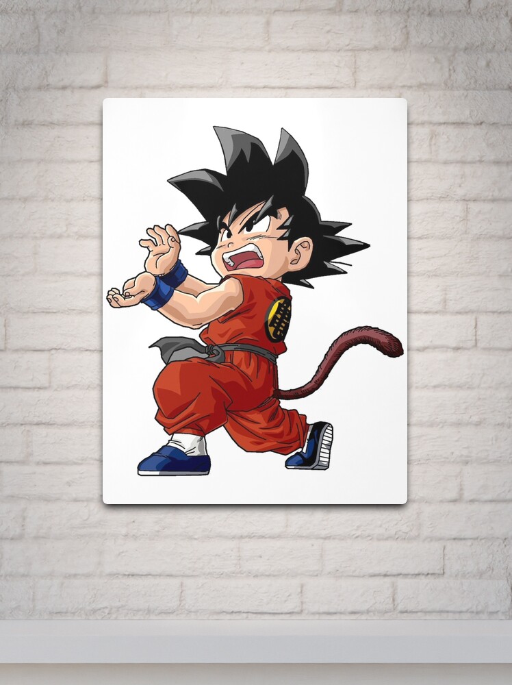 Dragon Ball Z Son Goku and Shenron Metal Print for Sale by JulyArt9