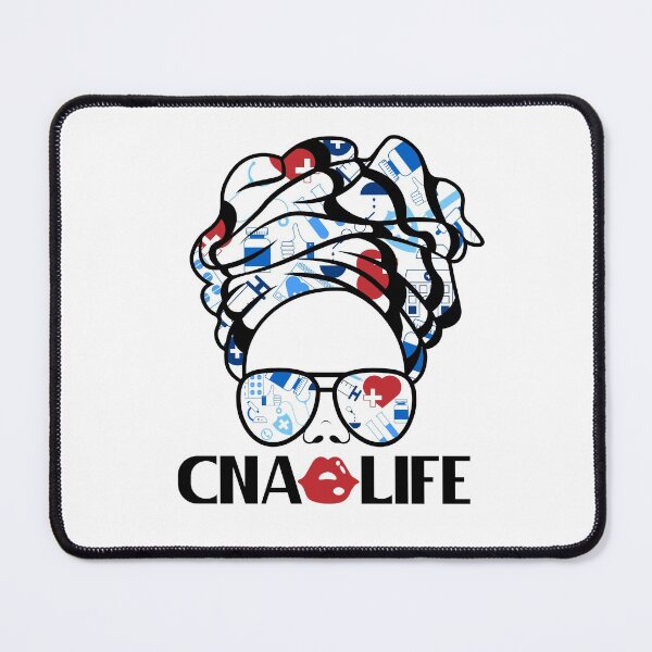 Item preview, Towel Messy Hair Woman Bun CNA LIFE , Certified Nursing Life, Scrub Life Nursing designed and sold by ARTsPlural.