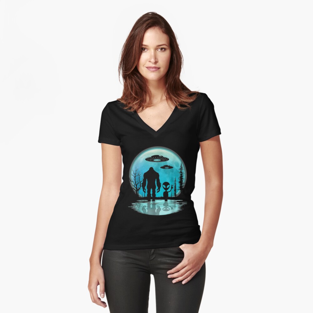 Item preview, Fitted V-Neck T-Shirt designed and sold by JayneAva.