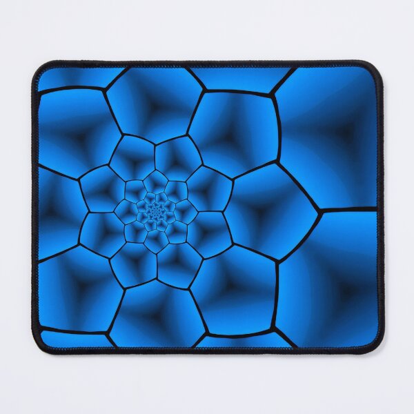 Item preview, Indigo Fractal Star designed and sold by Elisabeth Lucas.