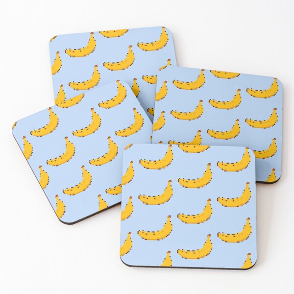 Item preview, Pixelated banana designed and sold by Devin Farinsky.