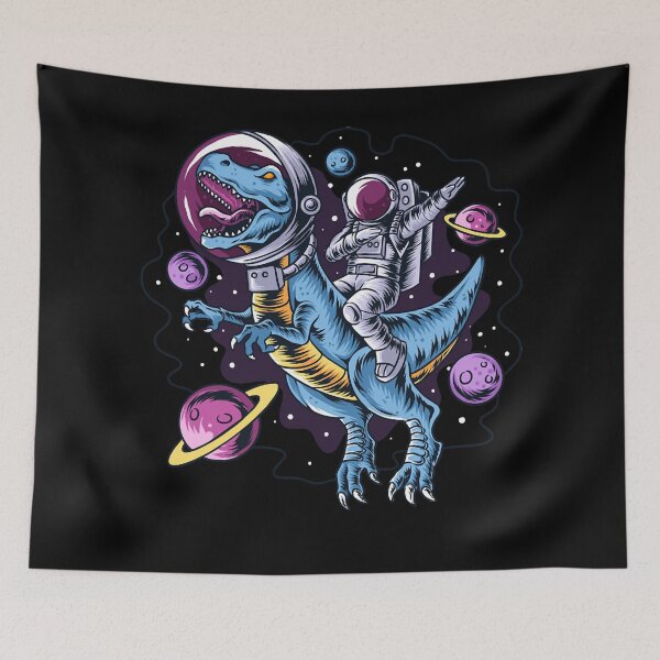 Artikelvorschau, Der Astronaut fährt T-Rex-Dinosaurier-Klassiker entworfen und verkauft von LeonConnelly90.