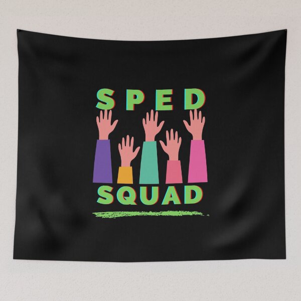 Item preview, SPED SQUAD,  It's the first day of school, Back to School, Cool Kids, Welcome Back, Teacher designed and sold by Sun Sand & Sea Art.
