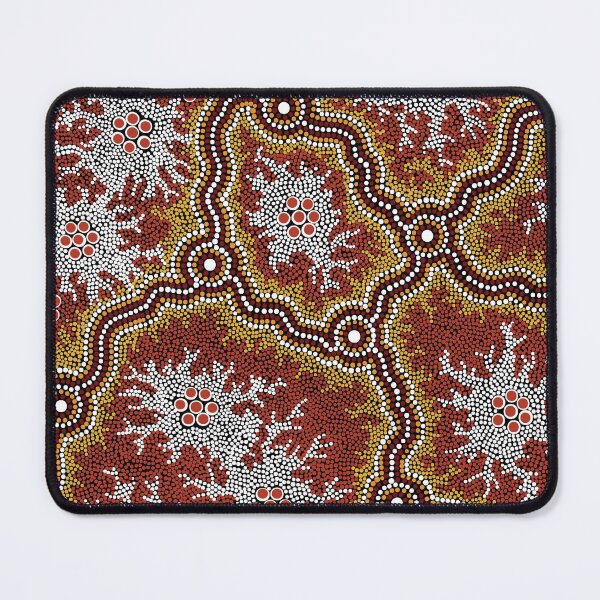 Item preview, Authentic Aboriginal Art -  Mountains  designed and sold by HogarthArts.