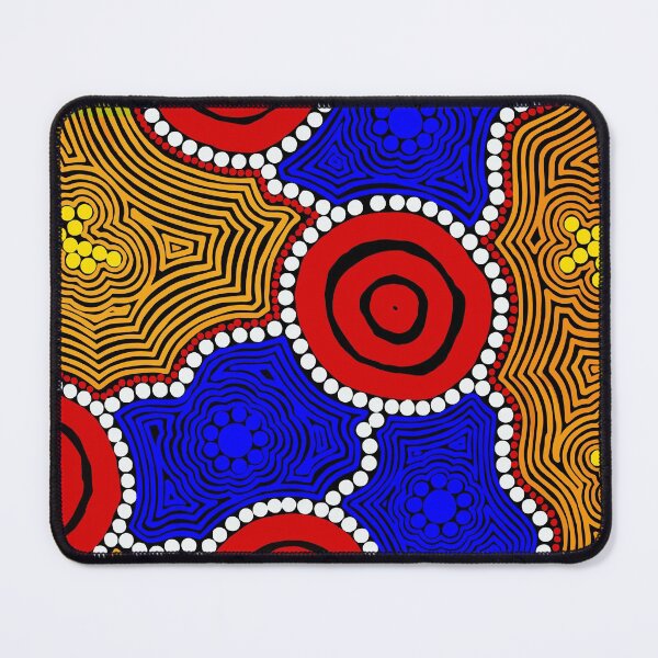 Item preview, Authentic Aboriginal Art - Circles and Dots designed and sold by HogarthArts.