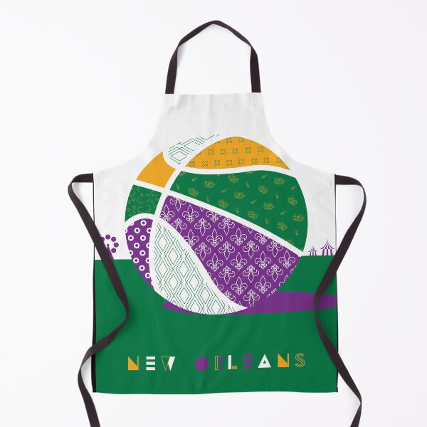 Item preview, New Orleans Mardi Gras NBA Fan Art designed and sold by jkahindo.