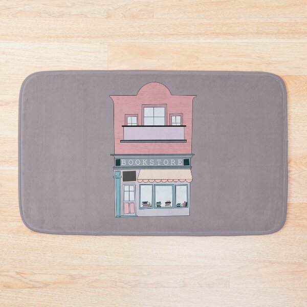 Item preview, Pastel bookstore cute bulding designed and sold by Cedarrue.