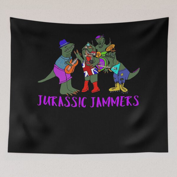 Artikelvorschau, Friend T-Rex Dinosaurier Jammers Band Classic entworfen und verkauft von LeonConnelly90.