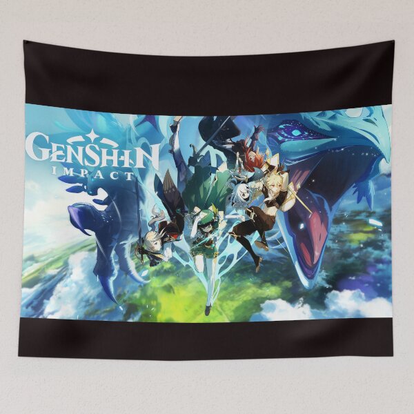 Item preview, Genshin impact venti jean diluc designed and sold by maynard974b.