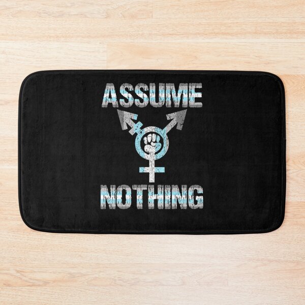 Item preview, Assume Nothing Demiboy Flag Bigender Pride designed and sold by LeoNeuner.
