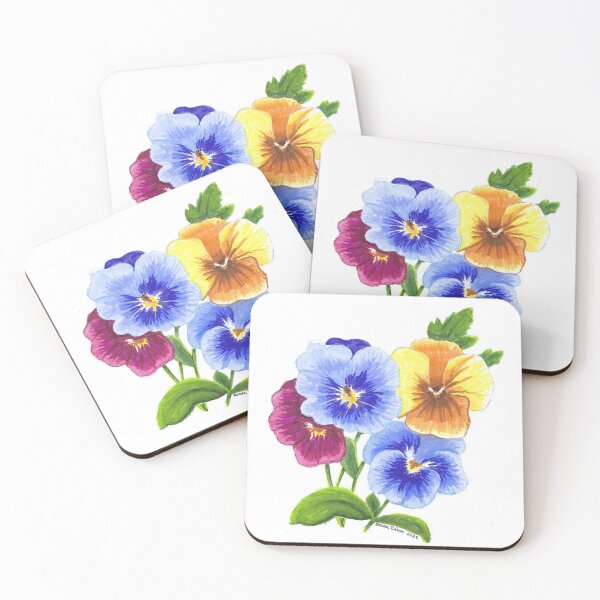 Item preview, Pansy Flowers  designed and sold by ReneeDixonArt.