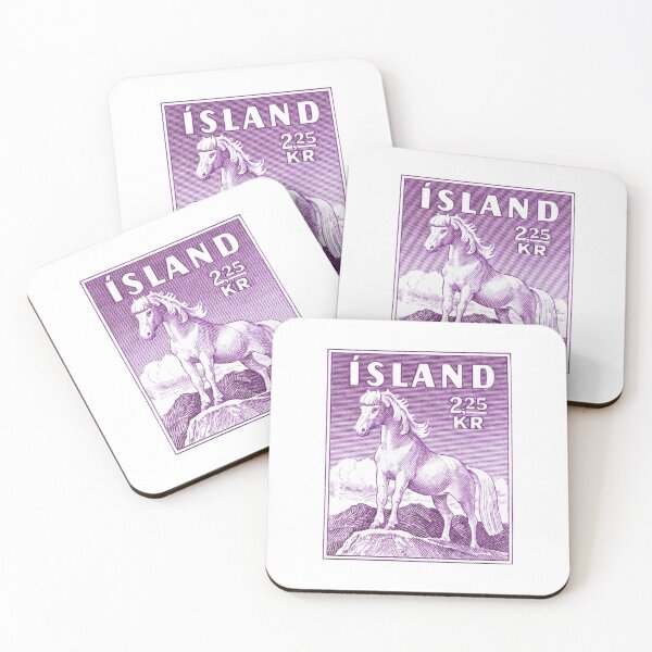 Item preview, 1958 ICELAND Horse Postage Stamp designed and sold by retrographics.