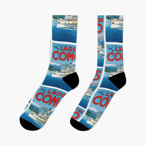 Item preview, 1900 ITALY Lake Como Travel Poster designed and sold by retrographics.