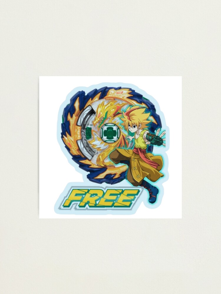 Free De La Hoya - Beyblade Burst free-de-la-hoya-beyblade-burst-photographic-print-for-sale-by-ayushtuber-redbubble