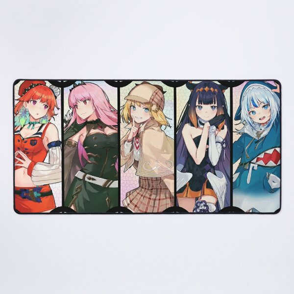 Otaku Girl Mouse Pads & Desk Mats for Sale