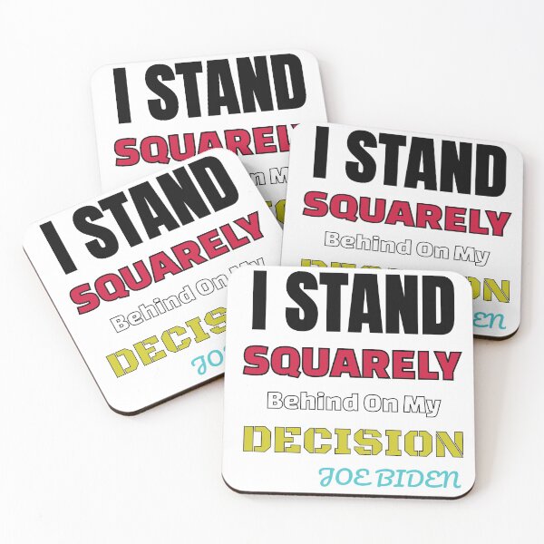 Item preview, I Stand Behind On My DECISION Joe Biden designed and sold by Isheilstylish.