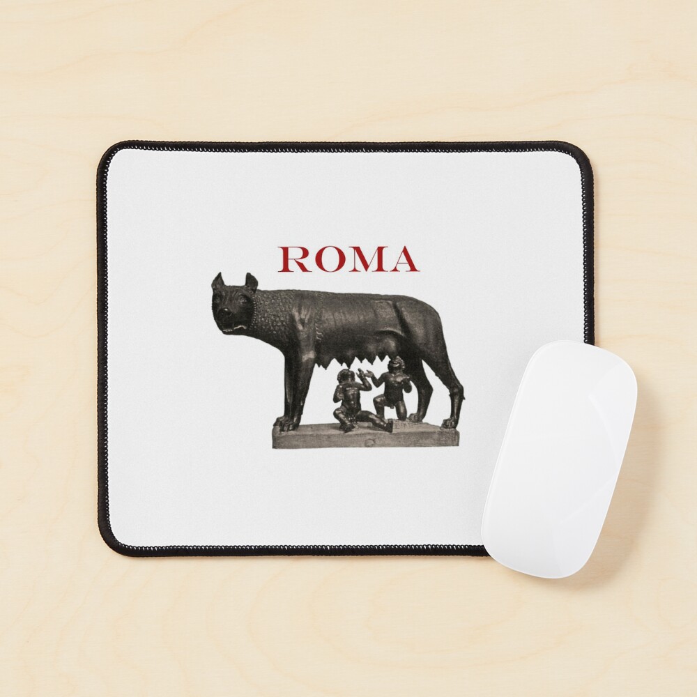 Romulus and Remus Mouse Pad