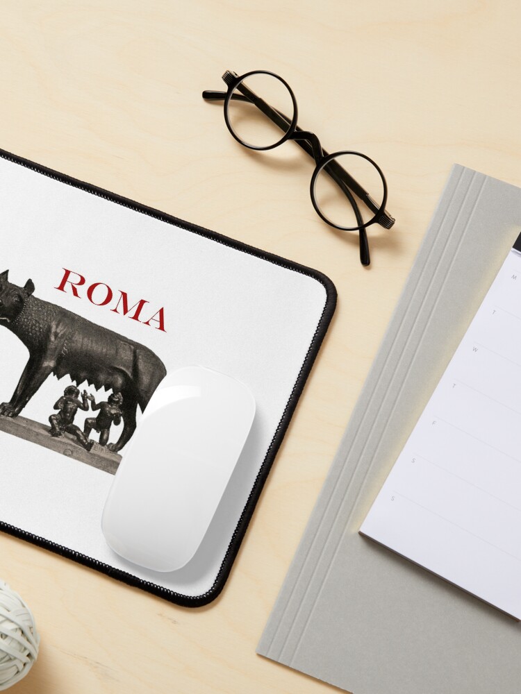 Alternate view of Romulus and Remus Mouse Pad