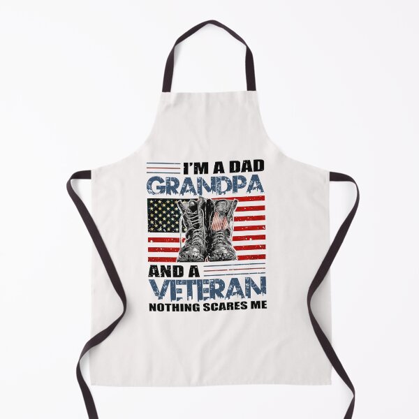 Item preview, I'm A Dad Grandpa and a Veteran Flag america Father's Day designed and sold by Pam140.