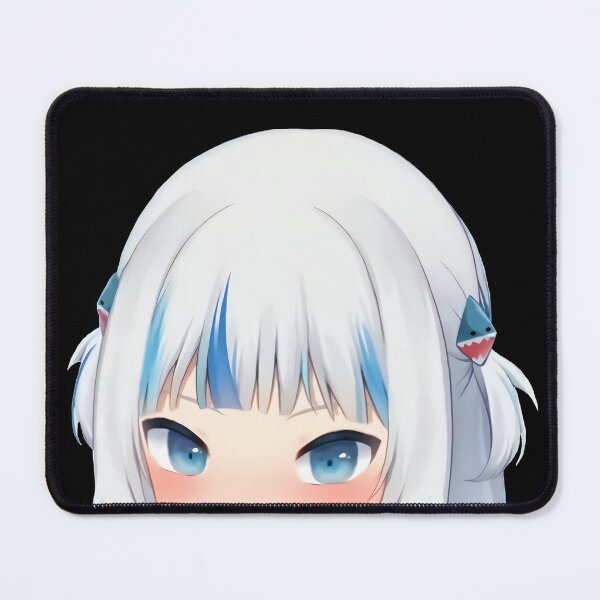 Item preview, Gawr Gura peeker without hoodie - Hololive #hololiveEnglish #holoMyth designed and sold by OshiOki.
