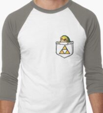 Legend of Zelda - Pocket Link Men's Baseball ¾ T-Shirt