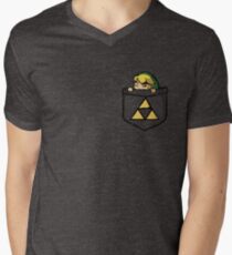 Legend of Zelda - Pocket Link Men's V-Neck T-Shirt